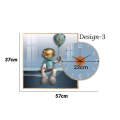 23cm Modern and Stylish Quartz Wall Clock for Living Room Decor HC-36