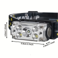 Rechargeable LED Induction Headlight- DB-235