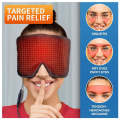 Plush Heating Pad for Headache/Sinus Pain/Eye