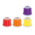 120ml Multi-Colour Dome Shaped Jelly Moulds with LidsIB-197 JELLY MOLDS