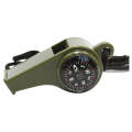 3 in 1 Outdoor Survival Whistle with Compass and Thermometer JG-167