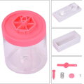 Easy-to-Use Water Container Paint Brush Rinser GF-28 PINK