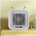 USB-Powered Adjustable Airflow Air Conditioner Fan  BL-405 GREY