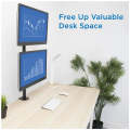 13'' - 27'' Adjustable LCD LED Stacked Monitor Desk Stand - XF0670
