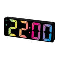 LED Colorful Battery Powered Digital Alarm Clock HC-30