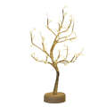 20-inch Decorative Flexible Artificial Gold Star LED Tree Lights D-6