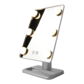 6 LED Lamp Mirror with a Storage Pedestal F21-8-602