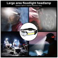 Lightweight 600 Lumens Floodlight Headlamp