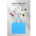 40x30x10cm Portable Felt Shopping Bag SE-156 BLUE