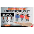 22 Pieces Mini Hex Key And Tamperproof Torx SDY-94287