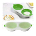 Double Cup Microwave Egg Poacher F49-8-1219