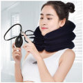 Inflatable 3-Layer Multifunctional Neck Pillow