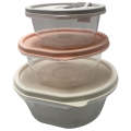 3 Piece Food Storage Containers 438957