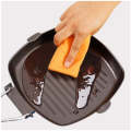 24cm Non-Stick Grill Pan with a Foldable Handle- F25-8-635
