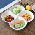 26 x 3.8cm Divided Serving Ceramic Tray Plate