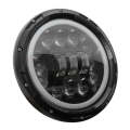 7 inch LED Round 60W Headlight with Angle Eye PC-158