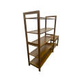 4-Layer Bamboo Shoe Rack With Bench ZXJ-0013-4