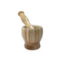 9 x 10cm Multifunctional Wooden Garlic Masher Kitchen Tool JC-169