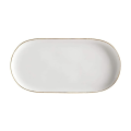 12" Oval Ceremic Luxury Plate