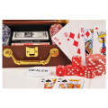 300-Piece Poker Chips with Leather Case