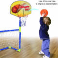 2-in-1 Outdoor Soccer And Basketball Net Hoop For Children WJ-105