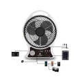 14'' Rechargeable Solar Powered AC/DC Fan Q-F620