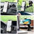 Sticky Pad Suction Cup Mobile Phone Holder Q-Z002 BLACK