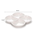 4-Compartment Multipurpose Partitioned Serving Plate