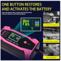 12V/24V Car Pulse Repair Battery Charger Q-DP1000