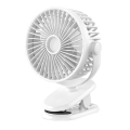 12V Oscillating Adjustable Cooling Clip Fan C132-113-10