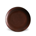 10" Rustic Copper Round Plate