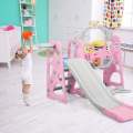 4 In 1 Swing With Slide Oudoor Baby Play House RW6