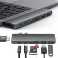7 in 1 Type-C Multi-functional Hub with 4K HDMI USB 3.0 for MacBook Pro B21