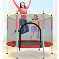 Outdoor Kids Trampoline With Safety Enclosure Net 183574