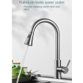 Pull-Out Kitchen Sink Faucet with Retractable Sprayer AY406-044