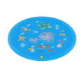1.72m Inflatable Baby Blue Dolphin Sprinkler Mat Pool