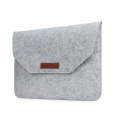 Felt Wool Sleeve Laptop Case Cover Bag SE-125 Grey