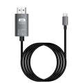 1.8m Alloy Head Type C To HDMI Cable SE-L114