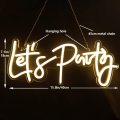 USB Powered Let's Party Neon Sign Light OA-25B