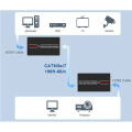 2Pcs HDMI Extender By Cat-5e/6 Adapter- SE-L91