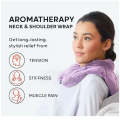 Heated Aromatherapy Neck and Shoulder Wrap BA-36