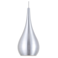 3 Teardrop Shape Elegant Indoor Silver Pendant Light 07180