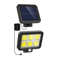 260LM Large Area Solar LED Separate Solar Wall light with motion