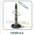 Educational Plastic Ferrule Stacking Height Tower Toy For Kids JQ-660