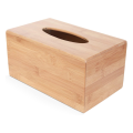 16.5 x 11.1 x 8.3cm Bamboo Rectangular Tissue Box Container 1123088