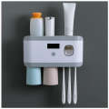 Antibacterial UV Wall-Mounted Toothbrush Slots Cups Storage Holder RA-896
