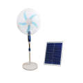 16" Solar Rechargeable Fan With Solar Panel JG20375110