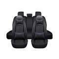 5Pcs Of Universal PU Leather Car Seat Cover 68253-58 BLACK