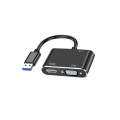 USB To HDMI And VGA Adapter Q-HD322