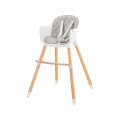 2-in-1 Baby High Chair With Wooden Legs BC-21WLC